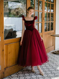 CUTE A LINE SHORT PROM DRESS CUTE EVENING DRESS HZ1023