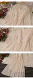 Cute Lace Long Sleeve Dress Fashion Dress HZ1023