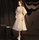 Cute tulle sequins short prom dress homecoming dress HZ1023