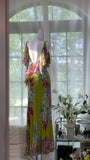 Green Elegant Romantic Fashion Backless Long Chiffon Evening Dress Ball Gown Birthday/Holiday Party Dress Prom Dress HZ1023