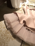 Pink Sweet Cute Elegant Short Tulle Satin Bow Decoration Homecoming Dress Evening Dress Birthday Party Dress Prom Dress Prom Dress HZ1023
