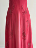 Red Fashion Elegant Exquisite Embroidery Beading Spaghetti Strap Long Tulle prom dress Evening Gown Party Dress HZ1023