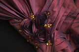 Symphony Purple Fashion Sexy Handmade Rose Flower Short Taffeta Satin Homecoming Dress Birthday Party Dress Cocktail Party Dress Evening Dress Retro Princess Dress Wedding Adult Ceremony Birthday Party HZ1023