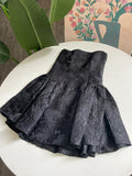 Black/Red/White Fashion Short Satin Princess Dress Homecoming Dress Birthday Party Dress Cocktail Party Dress Evening Dress Prom Dress Evening Dress HZ1023
