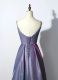 Beautiful Straps Long Party Dress , Sweetheart Floor Length Prom Dress HZ1023