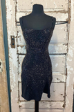 Beaded Light Blue Bodycon Party Dress with HZ1023