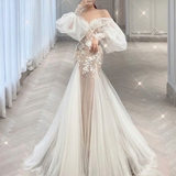Mermaid Prom Dress, Long Prom Dresses HZ1023