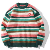 Fall and winter fashionable lazy style long-sleeved sweater top HZ1023