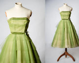 Green fashion charming beautiful youth long tulle prom dress evening dress birthday party dress homecoming dress HZ1023
