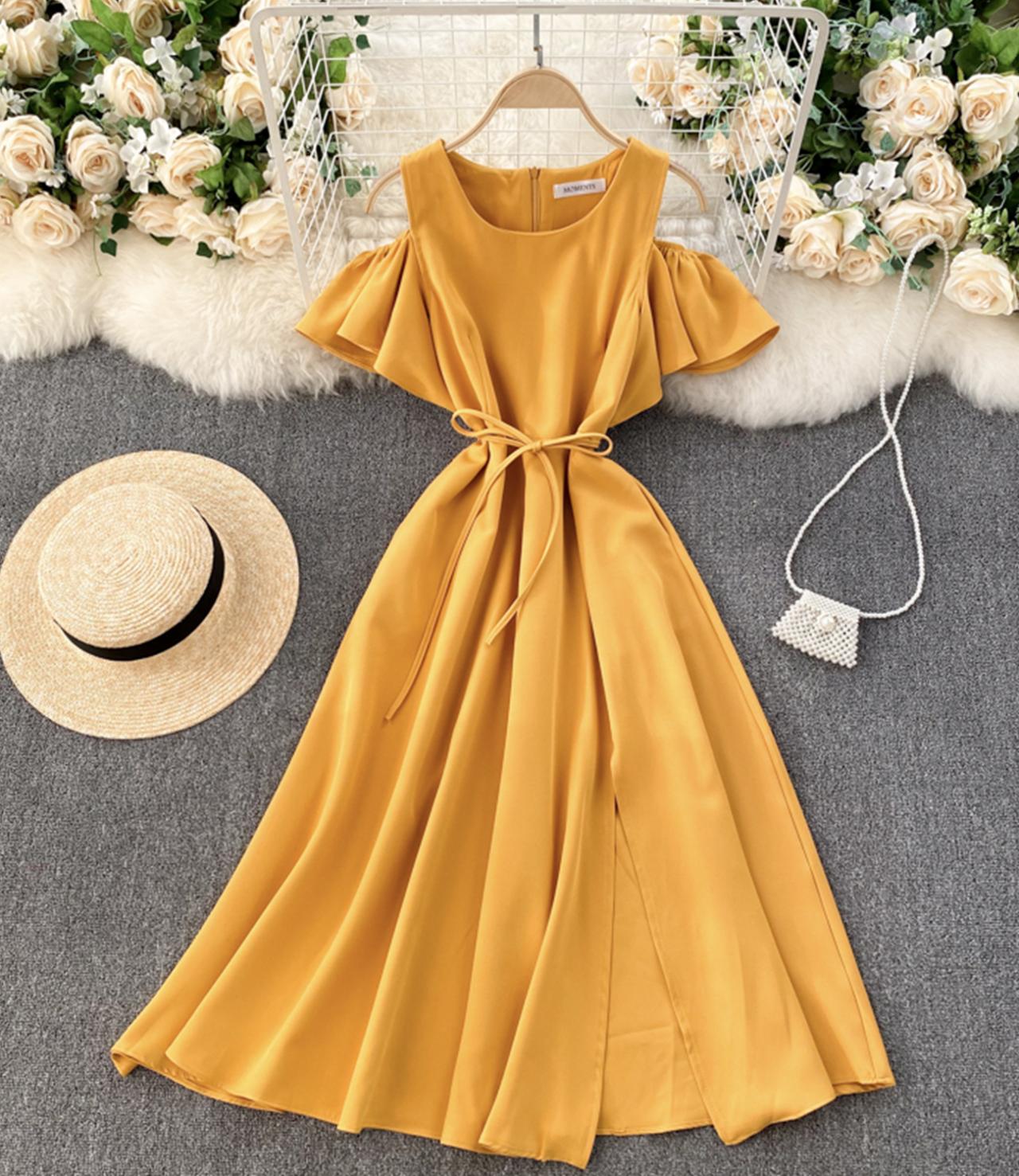 Cute A line short dress fahsion dress HZ1023
