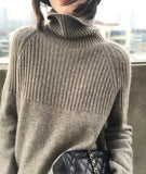 Sweater fashion turtleneck sweater HZ1023