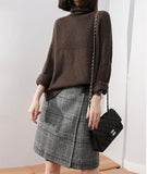 Sweater fashion turtleneck sweater HZ1023