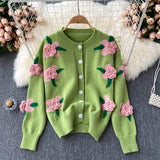Cute Cardigan Long Sleeve Sweater HZ1023